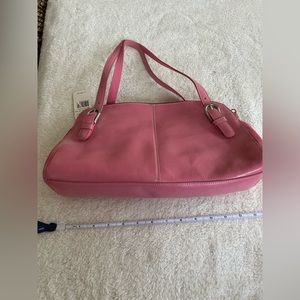 Franco Sarto pink leather handbag